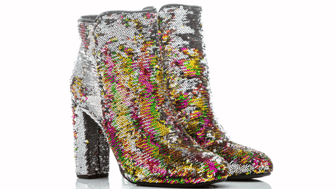 How to Wear Sequin Boots