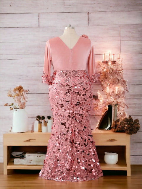 Pink   Sequin Dress