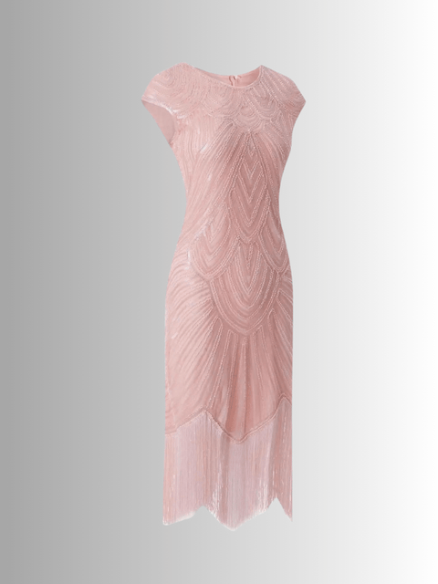 Pink Sequin  Dress 