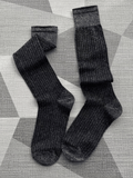 Black_Silver  Glitter Socks