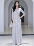 Silver Sequin  Dress 